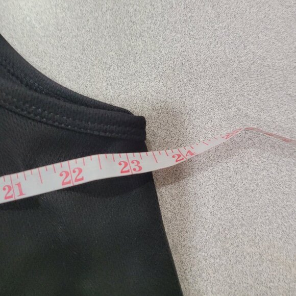 (4 For $20) Men's Three Cross Muscle Tank, size Large Black Shirt, white crosses - Picture 3 of 6